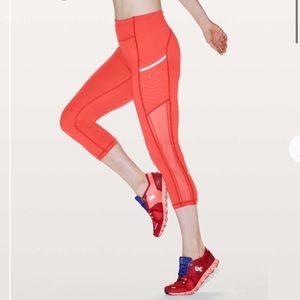 Lululemon | Speed Up Crop *High Mesh 21" 4